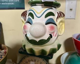 Sierra Vista Clown Cookie Jar