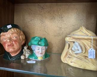 Royal Bayreuth Head, Dick Whittington Royal Doulton