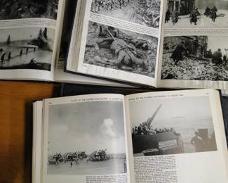 Pictorial history of World War II, pages on the inside