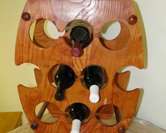 Mid Century Modern wine rack