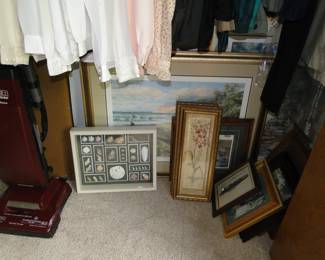 Assorted prints and pictures