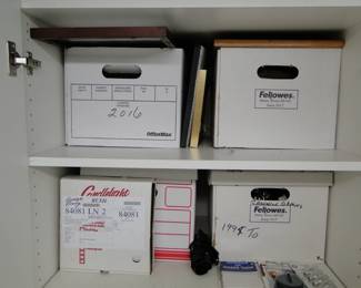 Boxes of mystery items