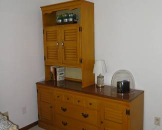 Heywood-Wakefield dresser and hutch