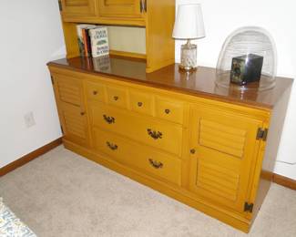 Heywood-Wakefield dresser and hutch