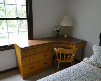 Heywood-Wakefield desk and chair