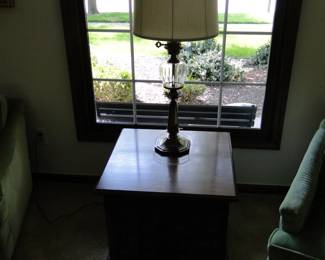 Stall glass based Stiffel lamp