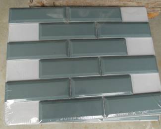 Bevel edged and all, this tile is remarkable. Please use non-sanded grout as it will not scratch