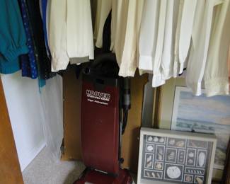 Vacuum, prints, pictures and clothing