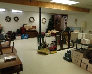 We do good set-ups, nice and neat and clean and organized