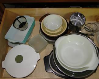 Mixing bowls and such other kitchen sundries too