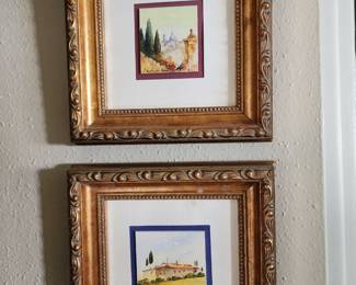 water color wall art