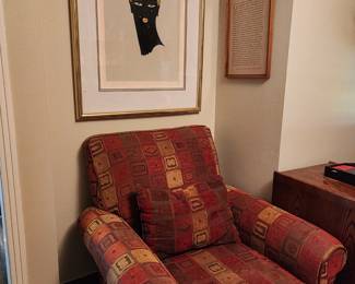 Queen of Sheba - 1980 embossed Serigraph on rag paper