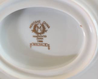 Noritake handpainted China made in Japan. Goldale pattern 7285