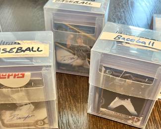 Baseball cards