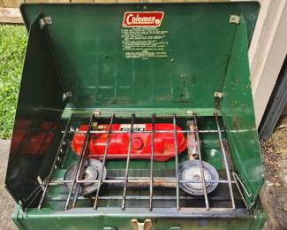 Coleman camp stove
