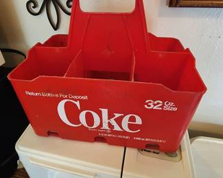 Vintage Coke bottle tote