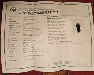 Circle Fine Art Print Documentation