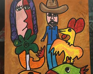 Cuban Art, Signed Jose Fuster