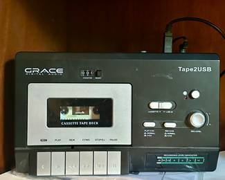 Grace Digital Audio Cassette Tape Deck
