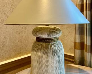 (2) Vintage Chapman Tassel Lamps