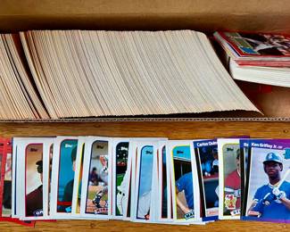 Baseball Cards including Ken Griffey, Jr. 