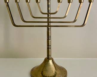 Brass Menorah