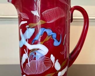 Murano Glass Pitcher