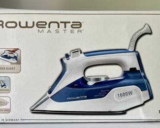 (2) Rowenta Master Irons