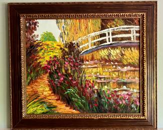 "Arched Bridge" Oil on Canvas