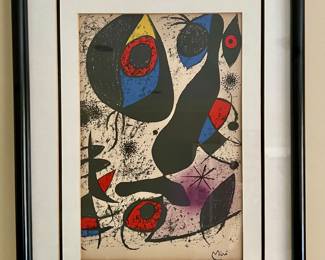 "A L'Encre I," Miro Print