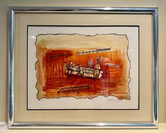 Signed Lithograph 74/200