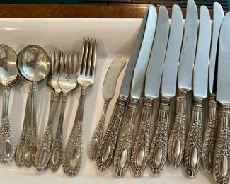 Sterling Silver Flatware - partial set