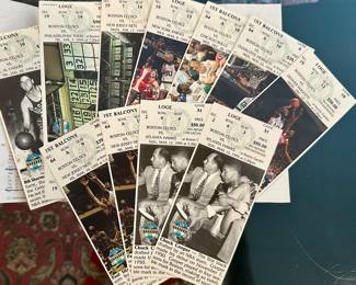 Vintage Celtics Tickets