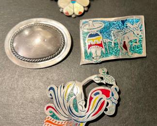 Sterling Silver Pins