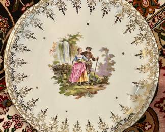 Rehausse Main Limoges Plate 