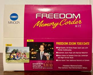 New Minolta Freedom Memory Corder Kit