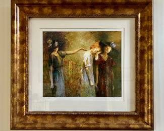 "Mannequins" Lithograph 5/200, Signed