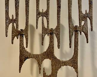 Weinberg Brass Adjustable Swivel Menorah
