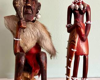 Carved African Figures