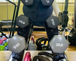 Weight Rack & Weights