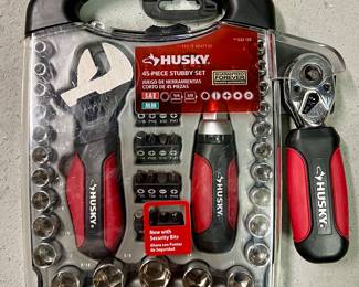 New Husky 45-Piece Stubby Set