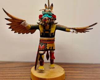 "Eagle Dancer" Hopi Indian Carving