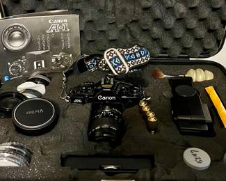 Canon A-1 Camera & Accessories