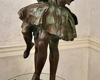 Winged Fairy & Ballerina Bronze Statue