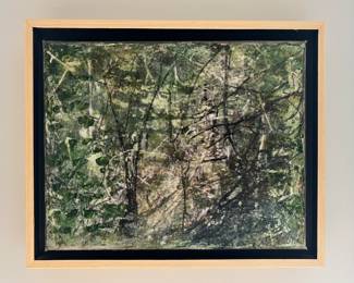 "Walking 3" Acrylic over Phototransfer, C. Clinton