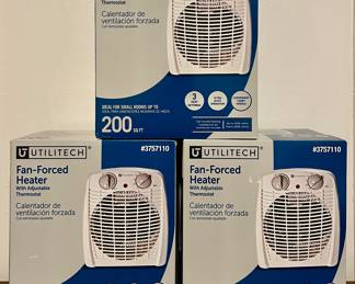 New Utilitech Fan-Forced Heaters