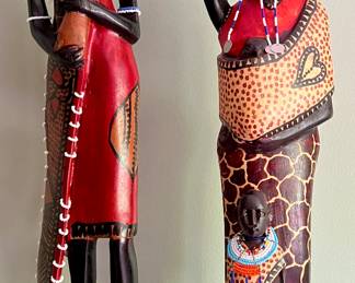 Carved African Figures