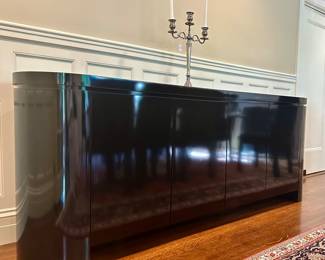 Black Lacquer Server