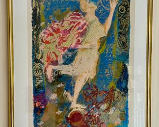 Seasons of Man "Arena," Serigraph, Signed Shraga Weil  