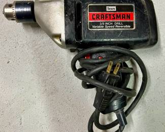 Craftsman 3/8 Inch Drill 